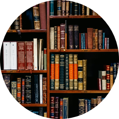 Library of books